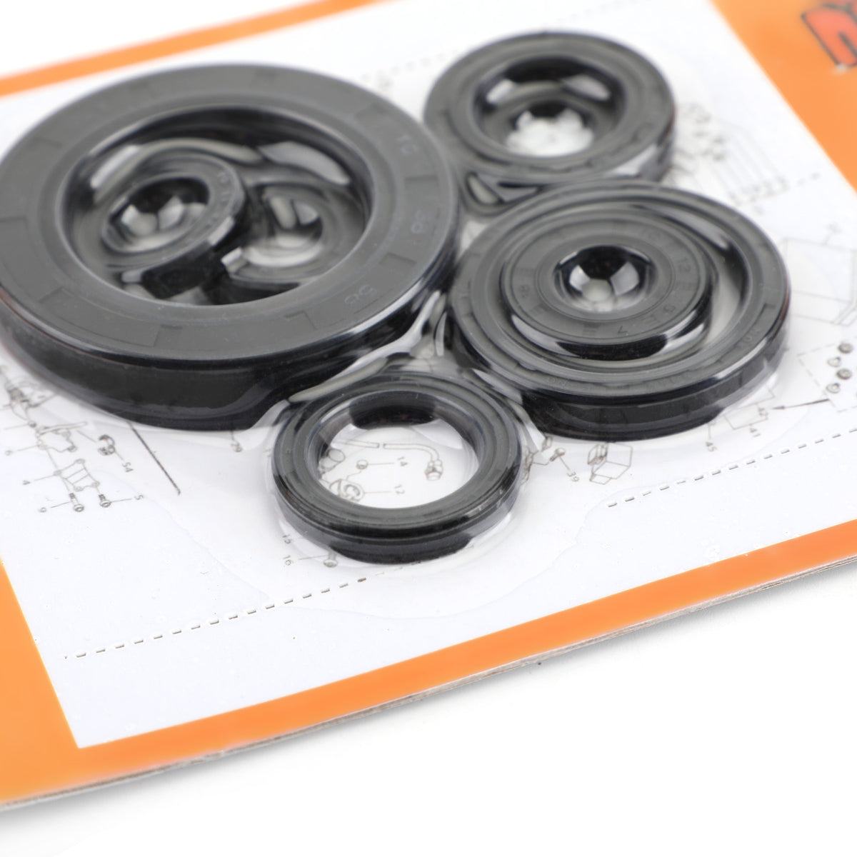 1988 Honda CR250R 8pcs Engine Oil Seal Kit Set Generic