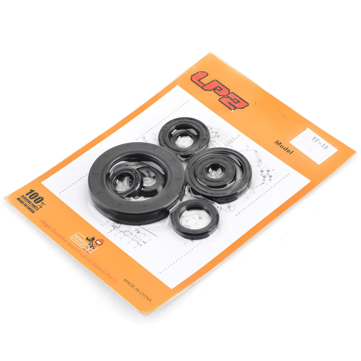 1988 Honda CR250R 8pcs Engine Oil Seal Kit Set Generic