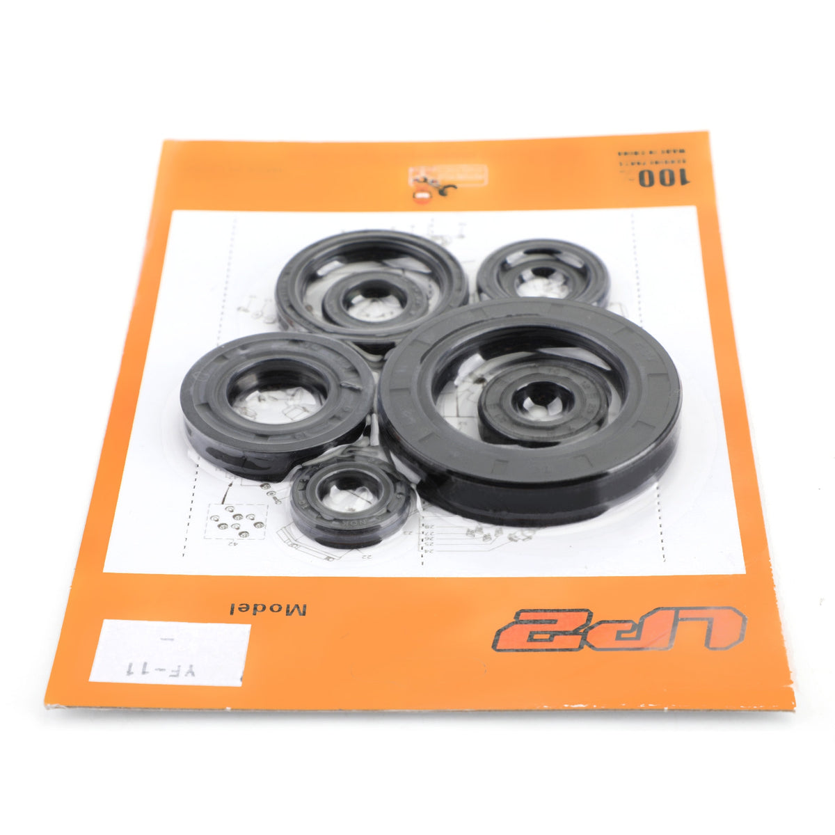 8pcs Engine Oil Seal Kit Set for Honda CR250R 1992-2001 cr250r cr-250r