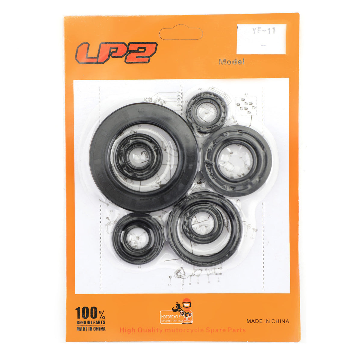8pcs Engine Oil Seal Kit Set for Honda CR250R 1992-2001 cr250r cr-250r