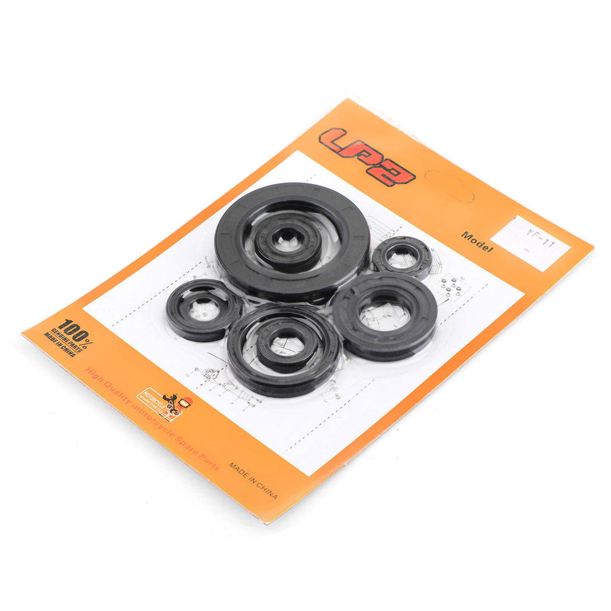 8pcs Engine Oil Seal Kit Set for Honda CR250R 1992-2001 cr250r cr-250r