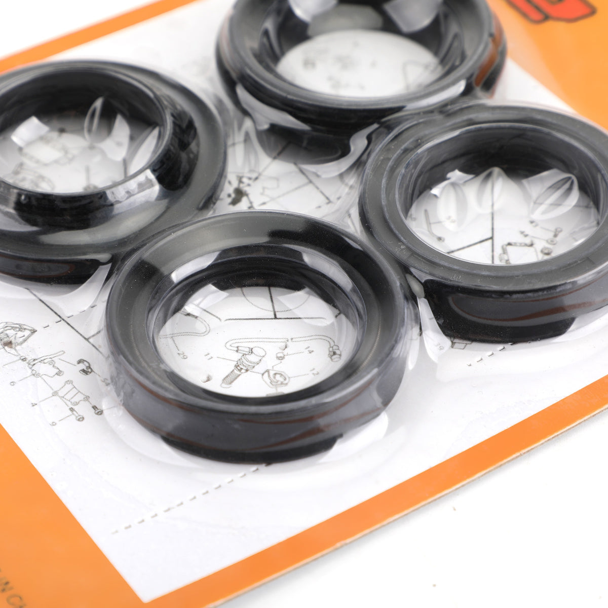 1999-2004 Yamaha TW125 Fork Seal Dust Kit Generic