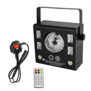 4 In 1 RGB Disco Party DJ Light LED Stage DMX Magic Ball Light Strobe Beam Light