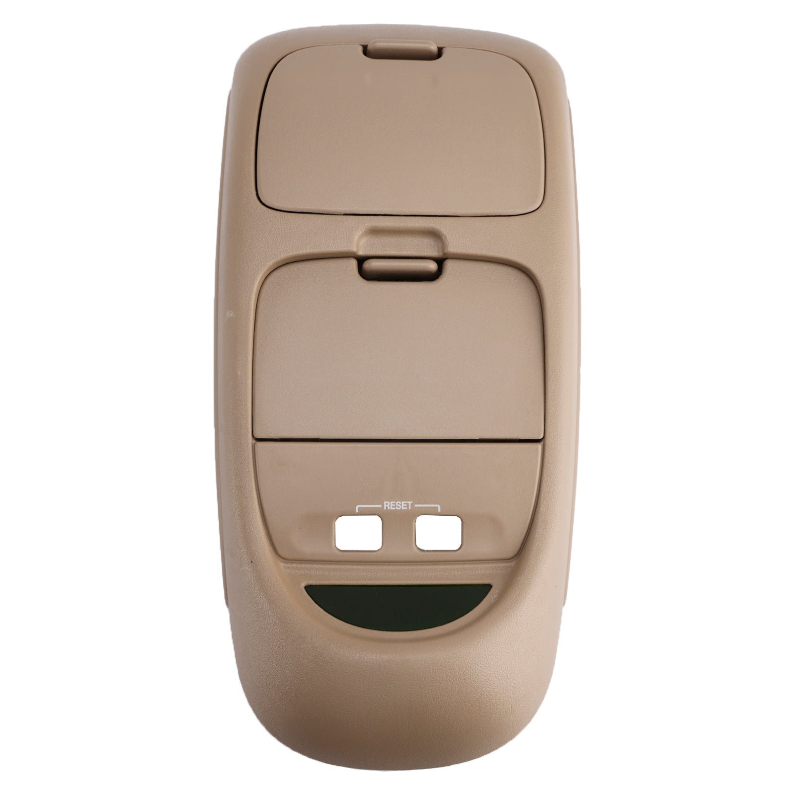 2002-2004 Ford F250 F-350 F-450 F-550 Super Duty Overhead Console Assembly w/o Sunroof Tan