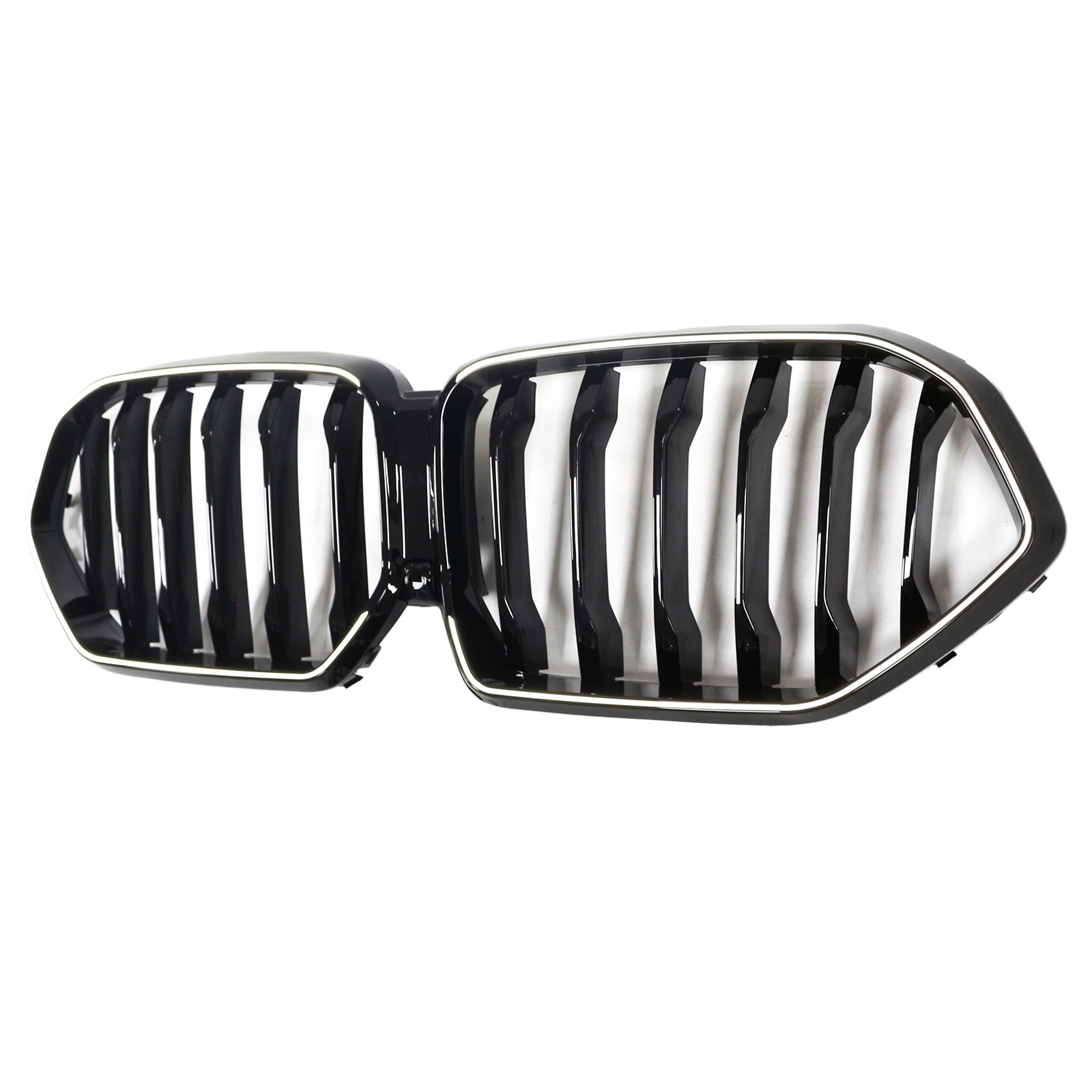 2023-2025 BMW X6 G06 M60i W/Camera Hole Black Front Bumper Grille Grill