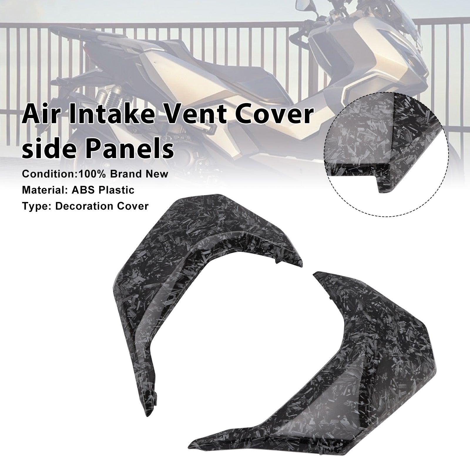 2022-2025 Honda ADV 350 Air Intake Vent Cover Side Panels Fairing