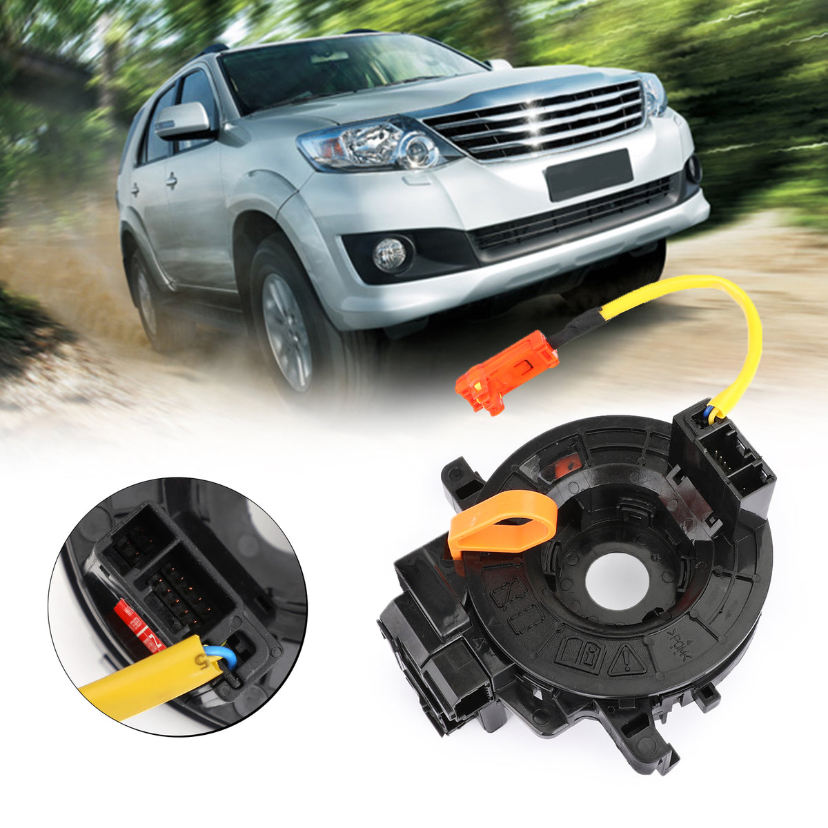 NEW Airbag Spiral Cable Clock Spring 843060K051 For Hilux Innova Fortuner