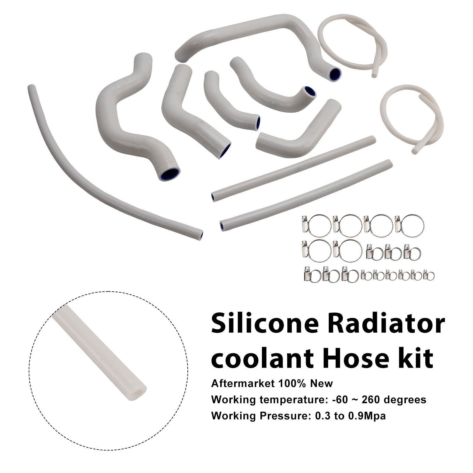 2021-2025 Ducati Monster 937 Silicone Radiator coolant Hose