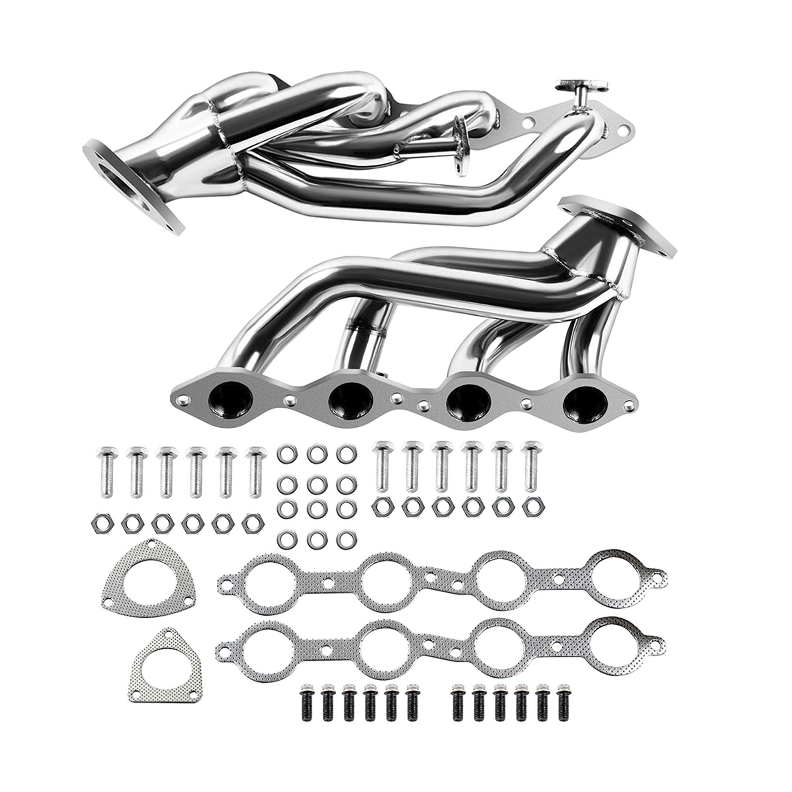 Header Manifold Exhaust Fit Chevy Silverado 1500HD 2001-2003 Fit GMC Sierra 1500