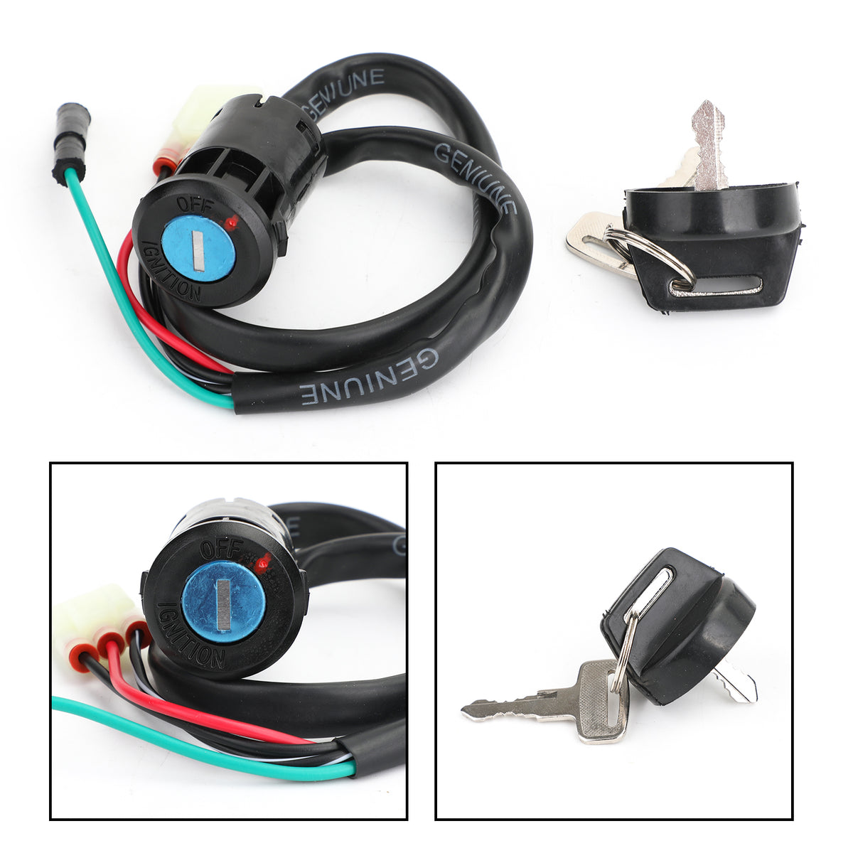 Ignition Key Switch for Honda TRX 400EX Sportrax 400 1999-2004 35100-HN1-000