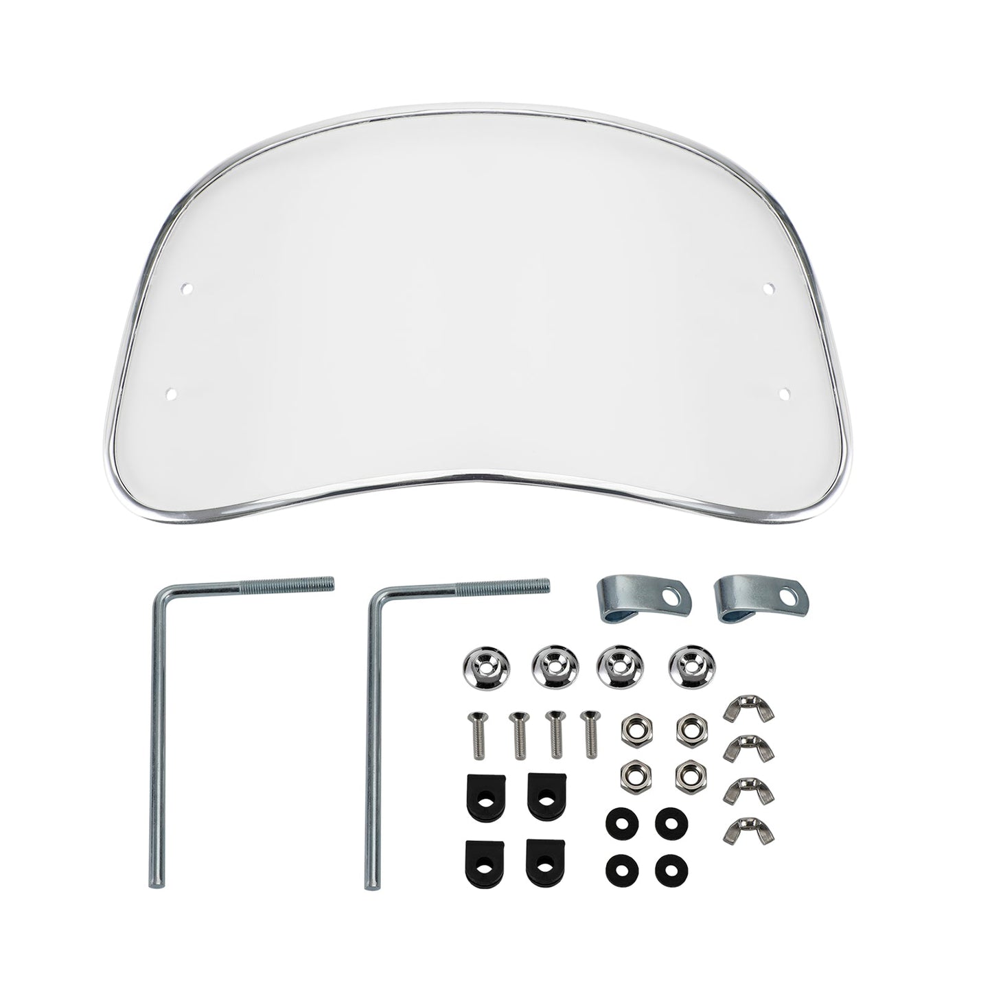 Universal ABS Motorcycle Front Windscreen Windshield fit for Most of motorcycle