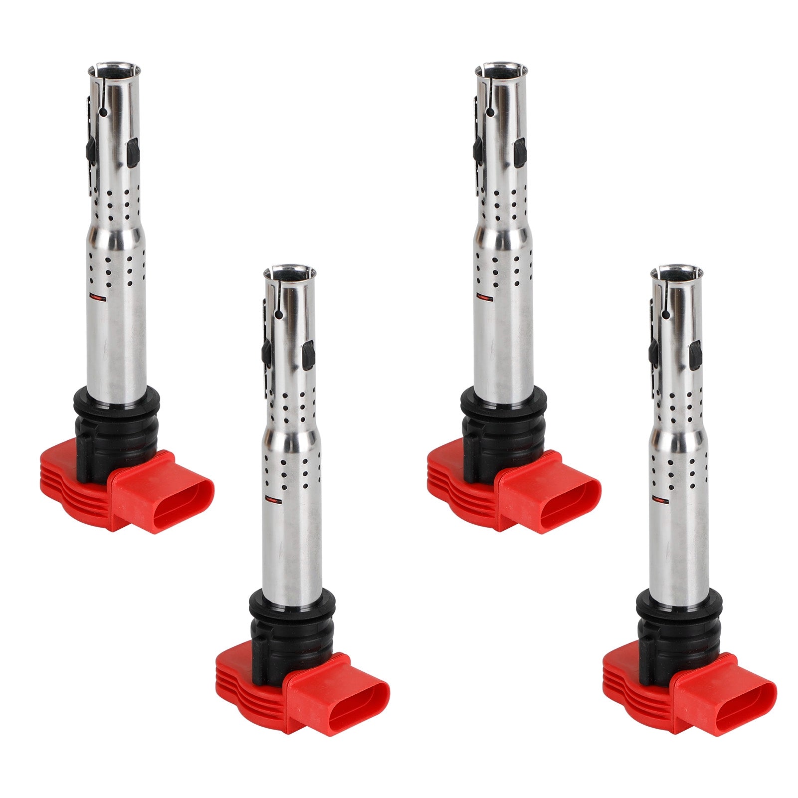 2007-present VW TIGUAN (5N_) Red Coil Packs Set 06E905115E 4PCS