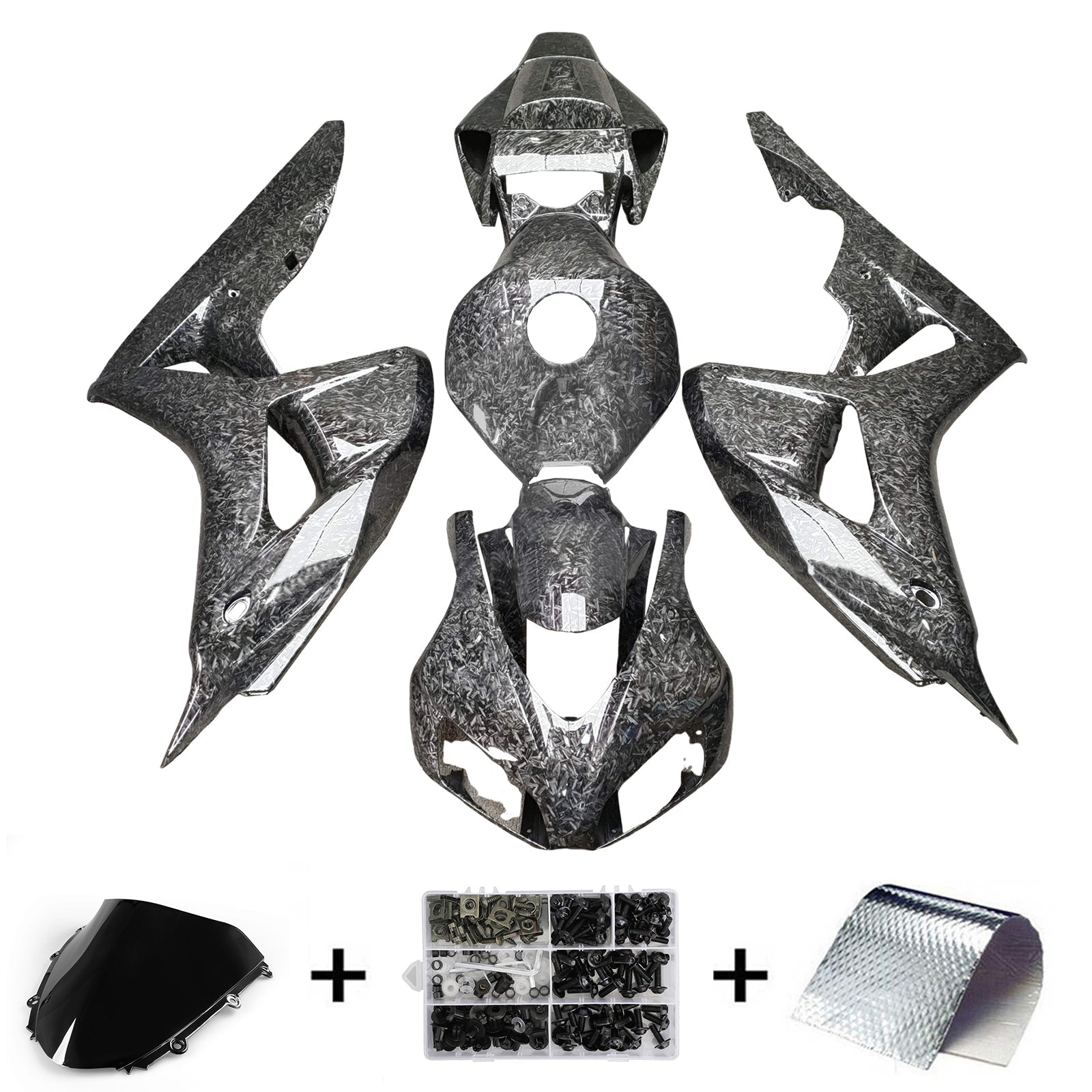Injection Fairing Kit Bodywork Plastic ABS For Honda CBR1000RR 2006-2007