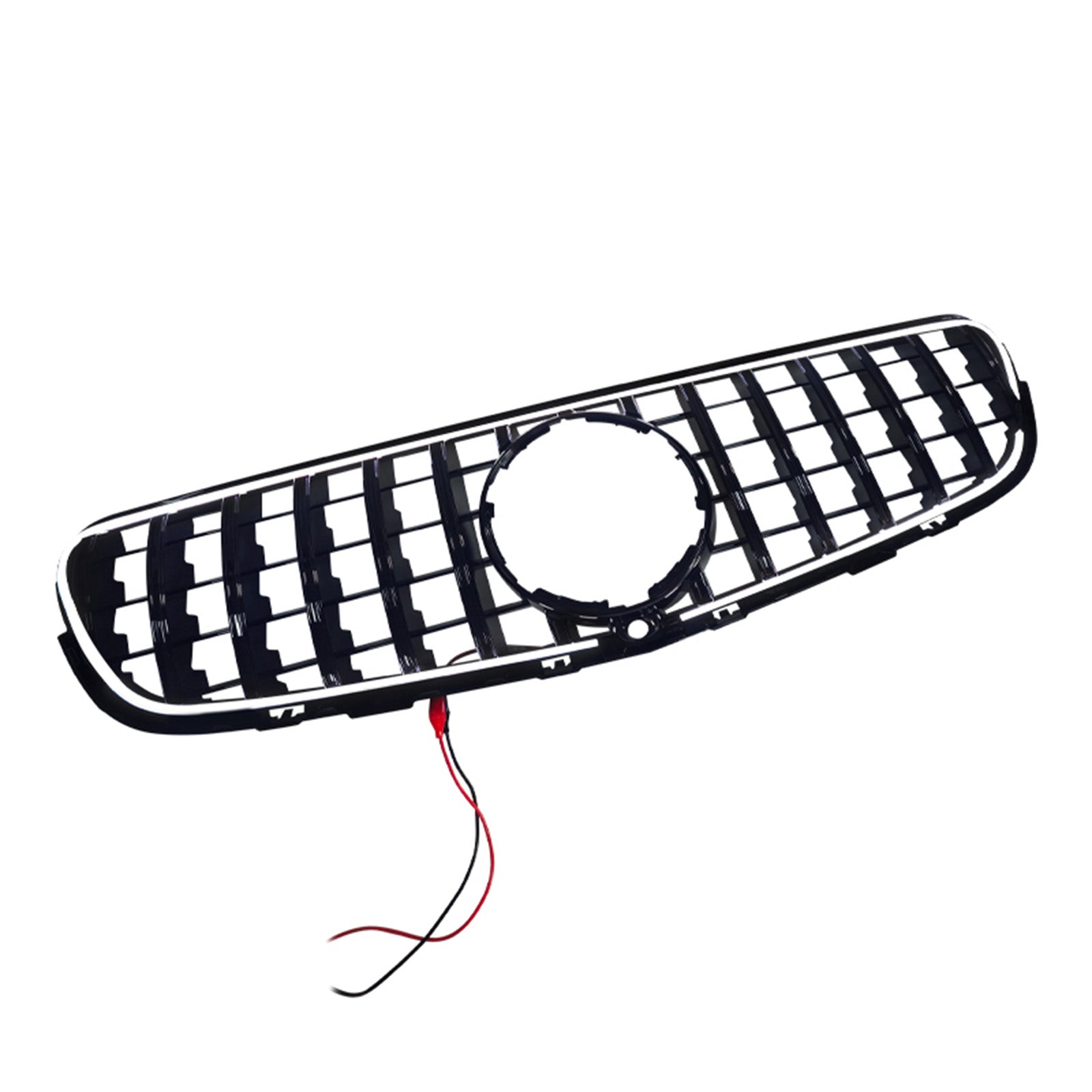 2015-2019 Fit Mercedes Benz GLC X253 C25 GT-Style Front Bumper Grill Grille 3