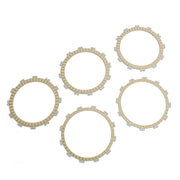 Clutch Friction Plate Kit Set fit for Kawasaki Z250 ABS Z300 15-17 13088-0558