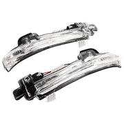 2Pcs Wing Mirror LED Signal Indicator Light For Volvo V40 S60 S80 V60 V70