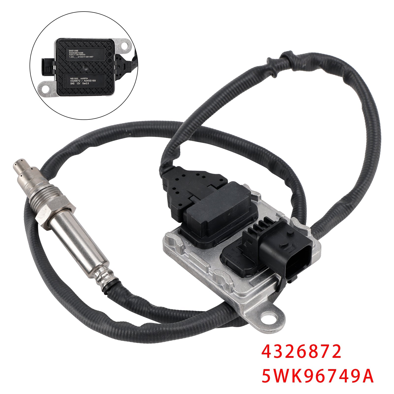 Nox Nitrogen Oxide Sensor For Cummins ISX 15.0 4326872RX 4326872 5WK96749A