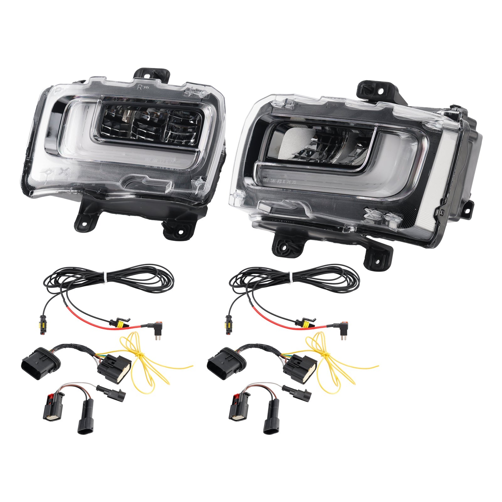 2024-2025 Ford F150 Pair LED Front Fog Light Lamp RL3415A254AB RL3415A254AC
