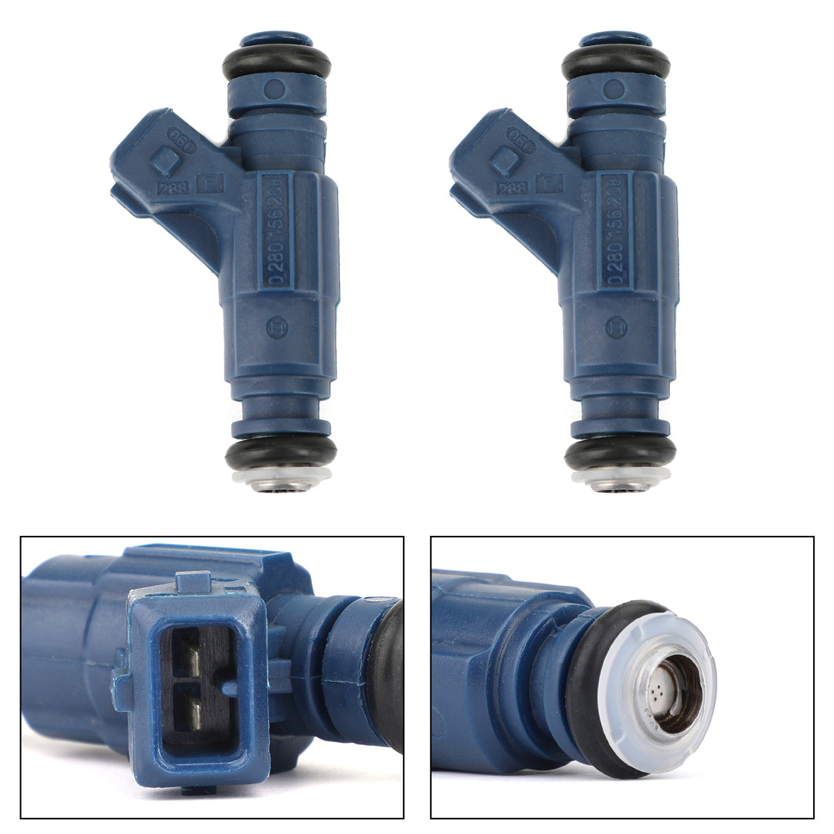 2009 Polaris SPORTSMAN X2 800 EFI Fuel Injectors 0280156208 1253558 Generic