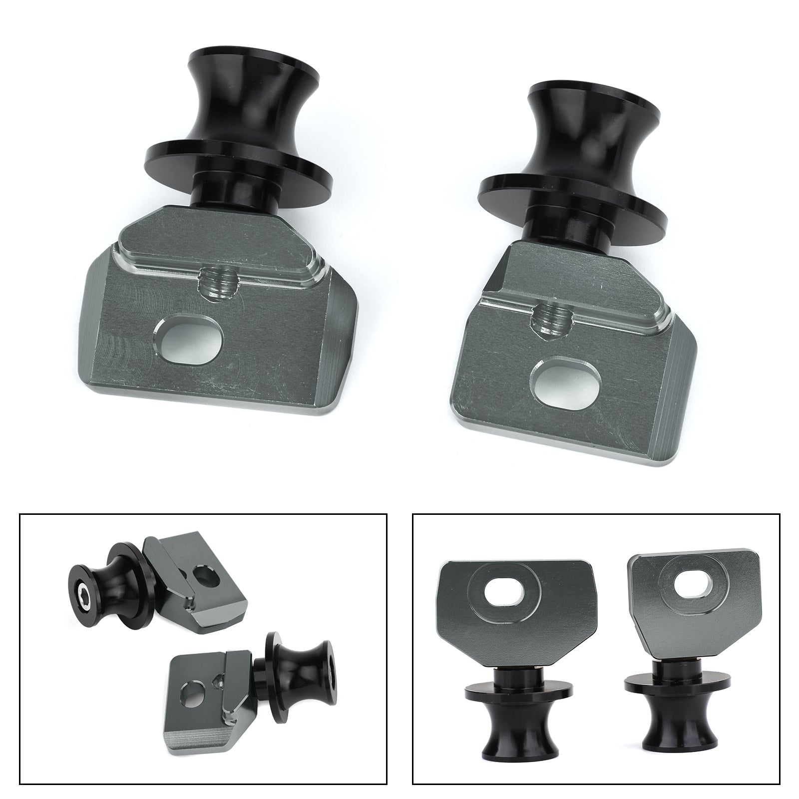 CNC Chain Adjuster Block With Stand Spool For Honda CB650R CBR650R 2019-2020 Generic
