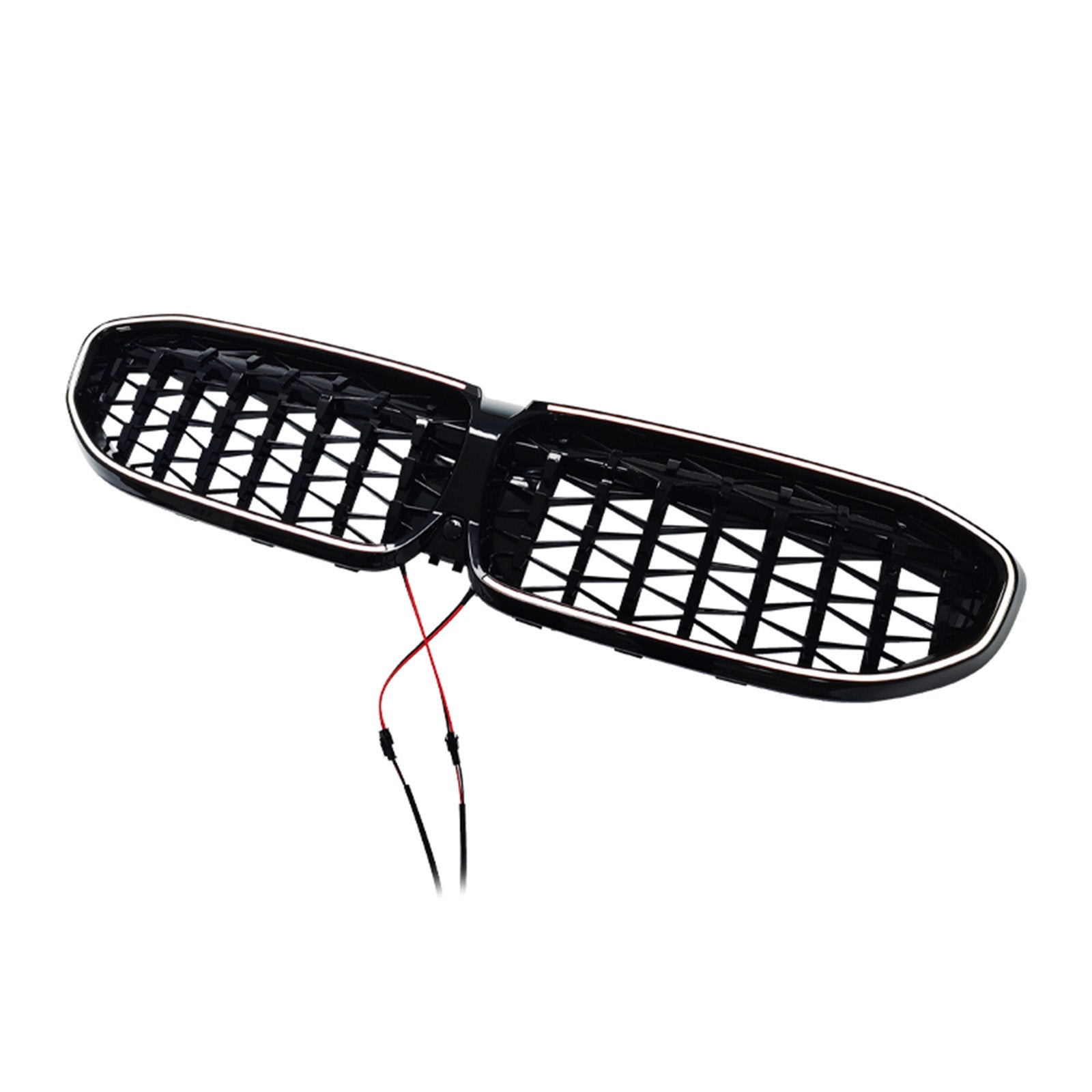 2019-2022 Fit BMW 3 Series G20 Diamond Kidney Grille Grill 51138072085 Black