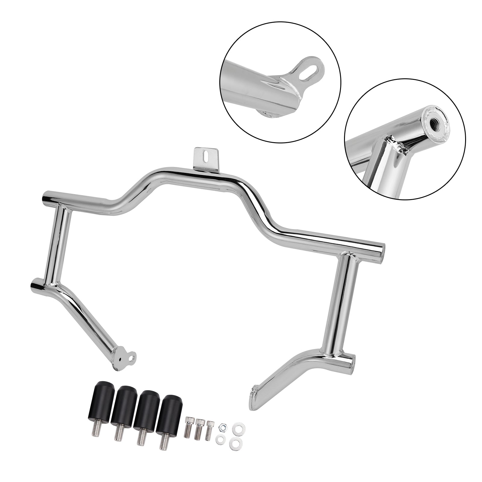 2015-2024 Freewheeler FLRT Engine Guard Anti-Crash Bumper Protector Chrome