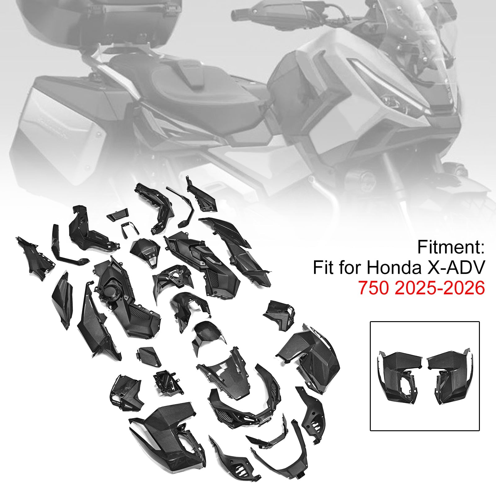 Injection Bodywork Fairing Kit for Honda X-ADV 750 2025-2026