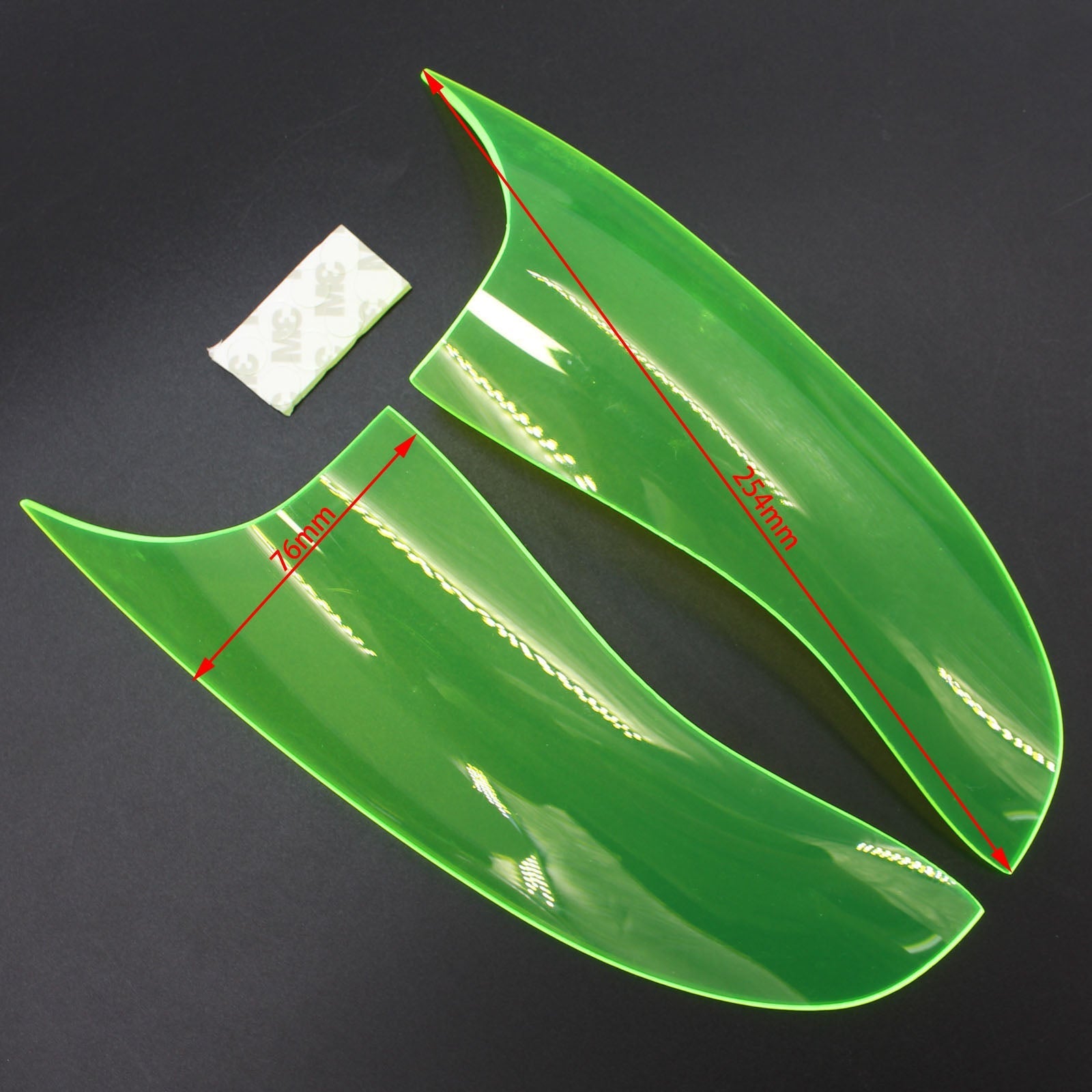 2016-2018 Kawasaki Zx-10R Zx 10R Front Headlight Lens Protection Cover Smoke Generic