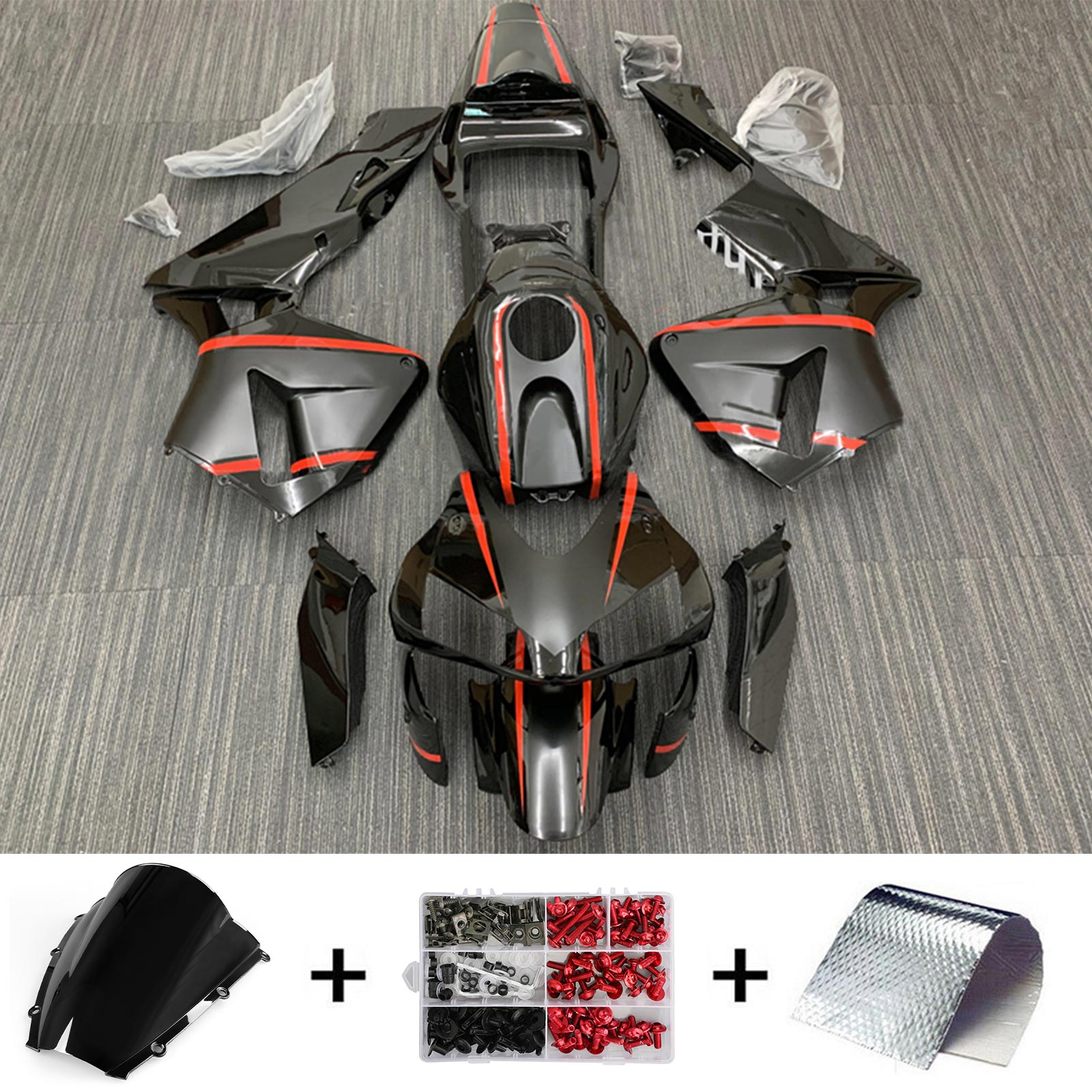 2003-2004 Honda CBR600RR F5 Fairing Kit Bodywork Plastic ABS