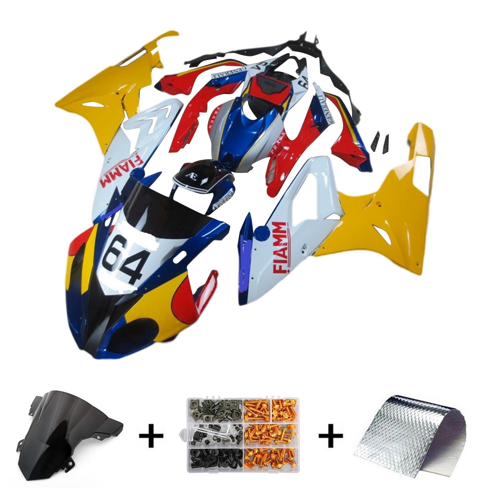 2017-2018 BMW S1000RR Fairing Kit Bodywork Plastic ABS