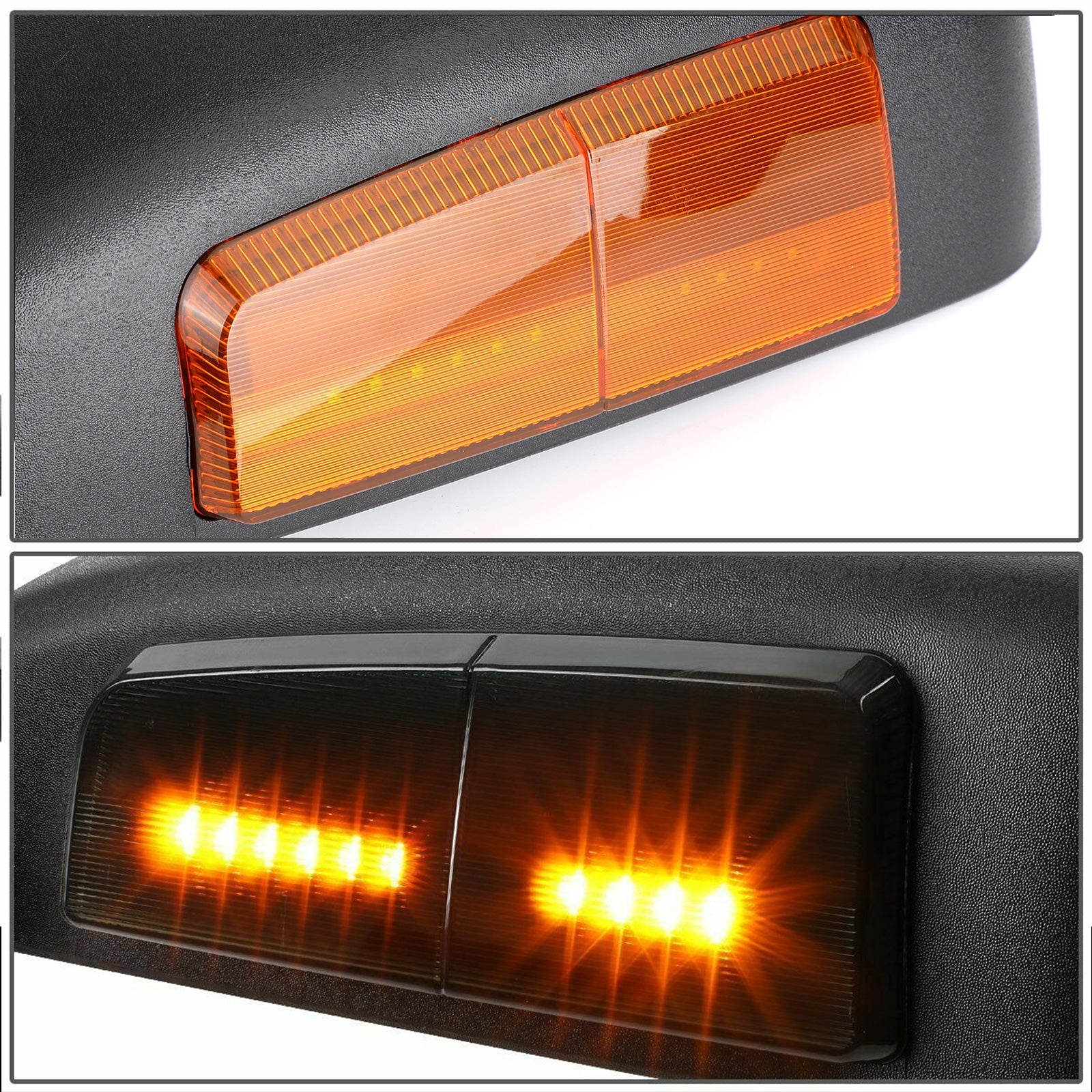 Pair Extendable Caravan Towing Mirrors For Toyota HILUX REVO 2015 ON INDICATOR