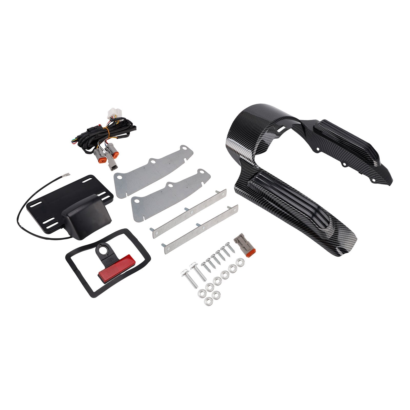 Rear Fender LED Light fit for Touring Road King FLHR Street Glide 14+