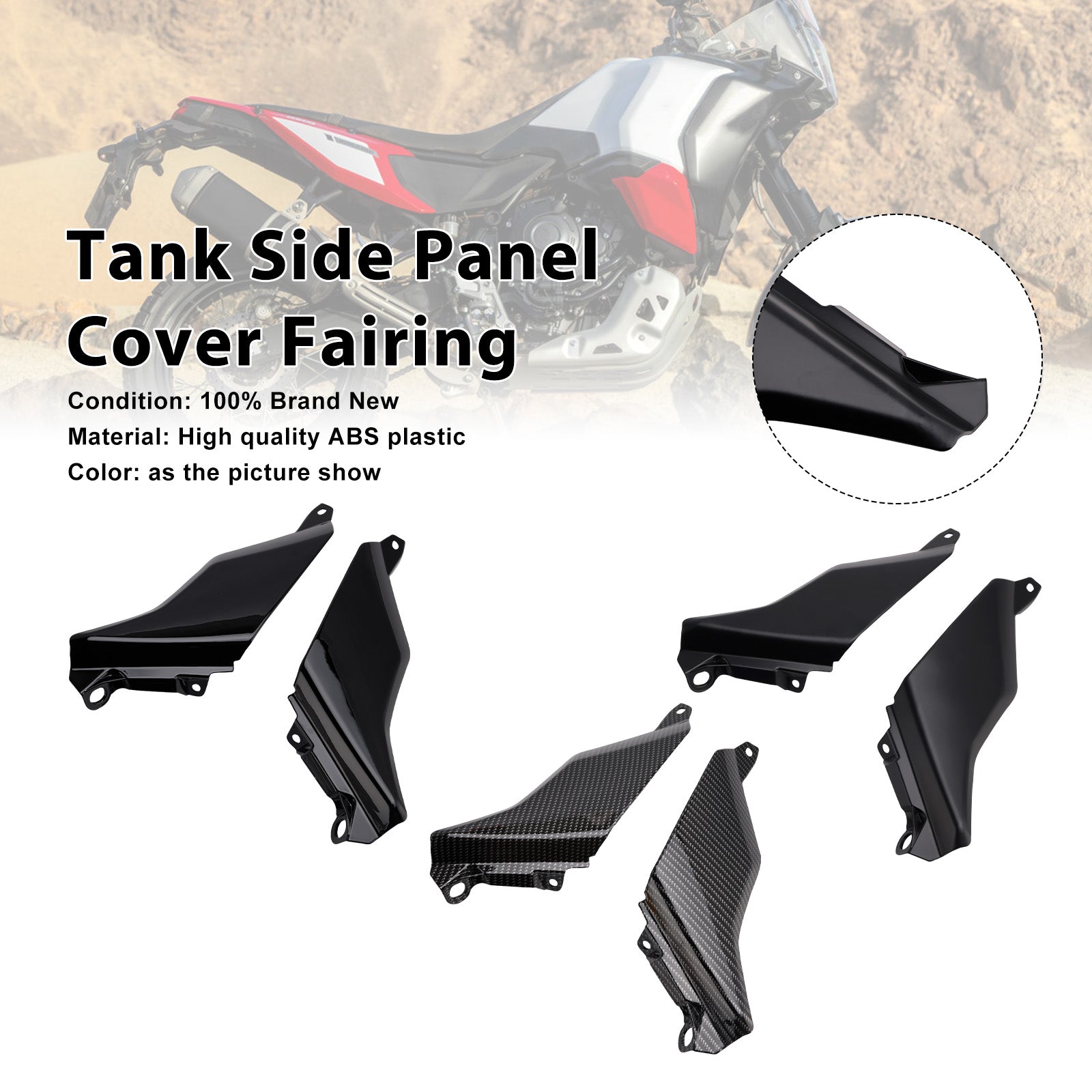 Tank Side Cover Panel Fairing Cowl For Yamaha Tenere 700 2025-2026