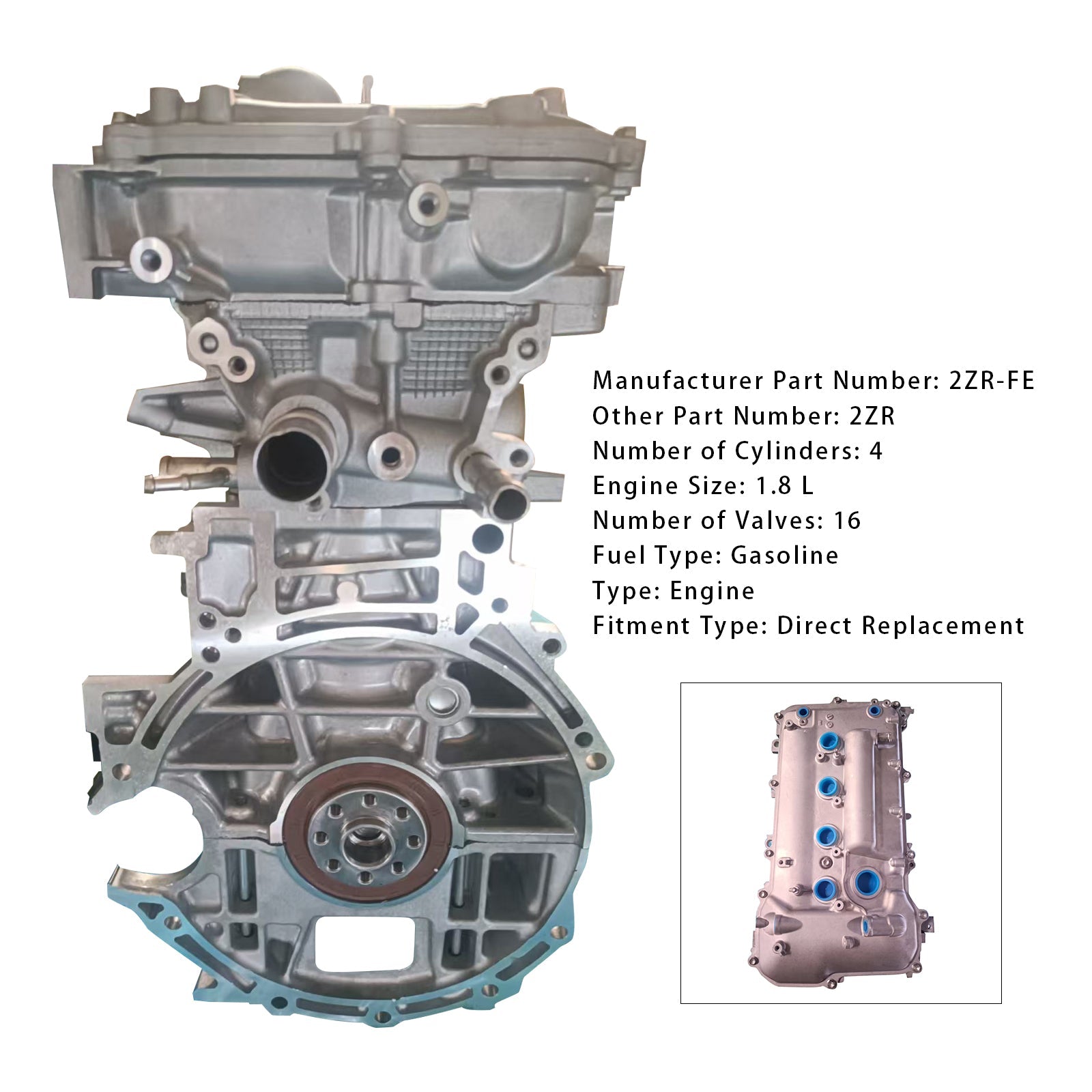 New 2ZRFE Engine Motor For Toyota Matrix COROLLA 1.8L Dual VVti 4 Cylinder