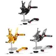 2017-2023 Suzuki GSX-R1000 GSX-R1000R GSX-R1000X / ABS CNC Aluminum Rearsets Footpegs