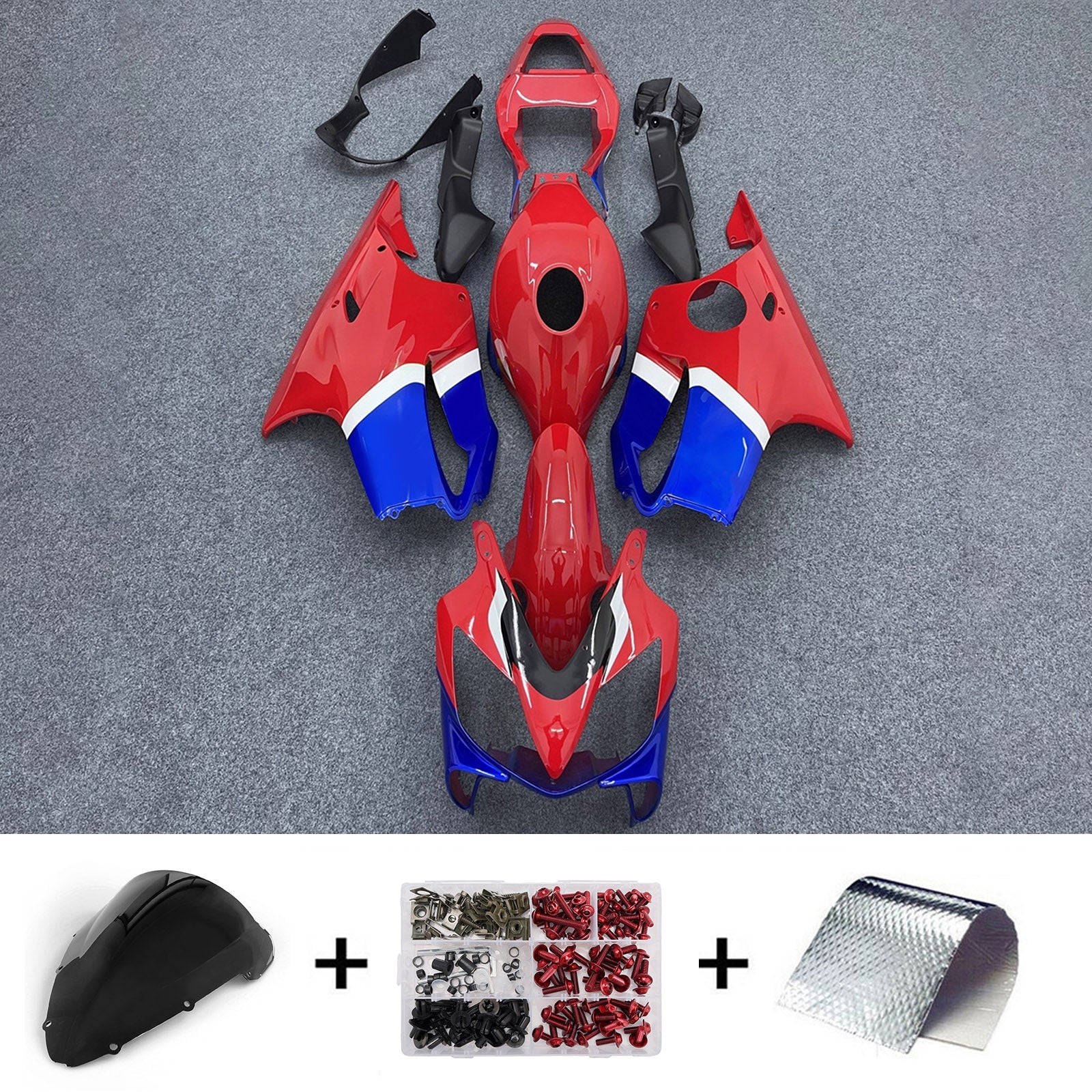 Injection Fairing Kit Bodywork Plastic ABS For Honda CBR600 F4i 2001-2003