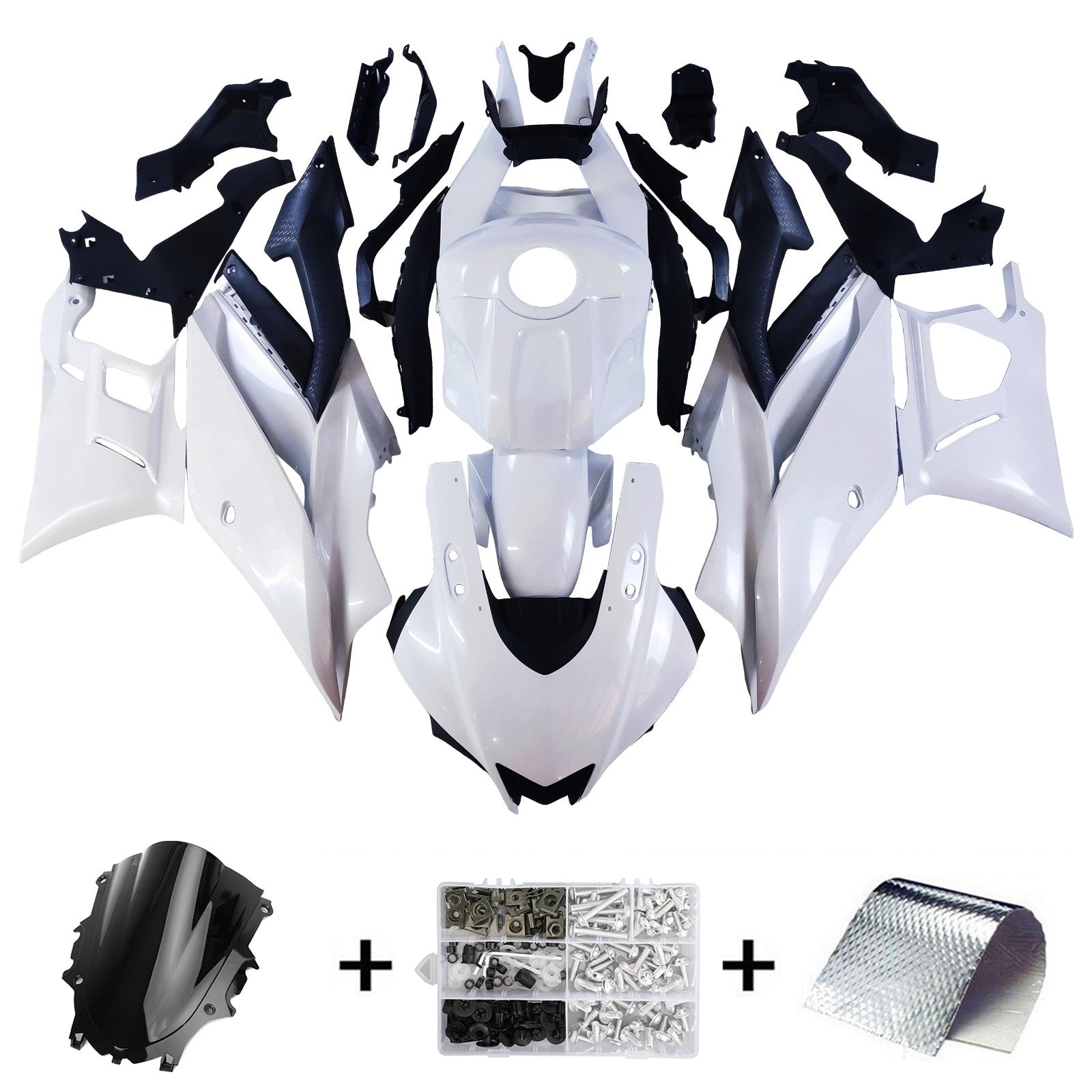 Injection Fairing Kit Bodywork Plastic ABS fit For Yamaha YZF R3 R25 2022-2024