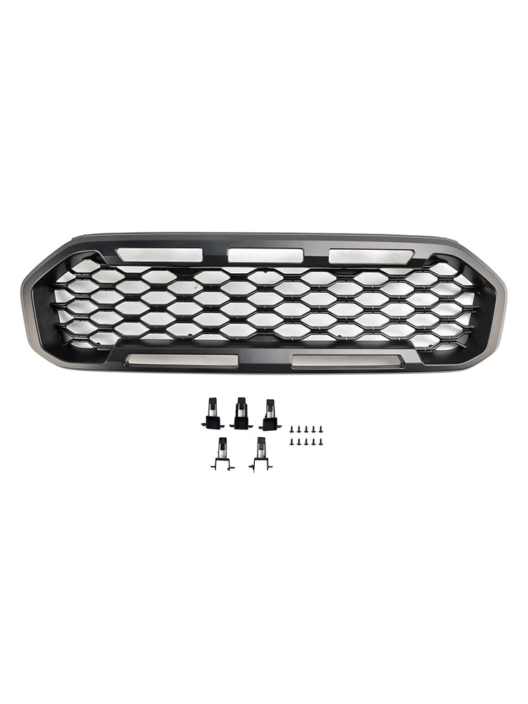 2019-2023 Ford Ranger T8 Front Bumper Grill Grille Black