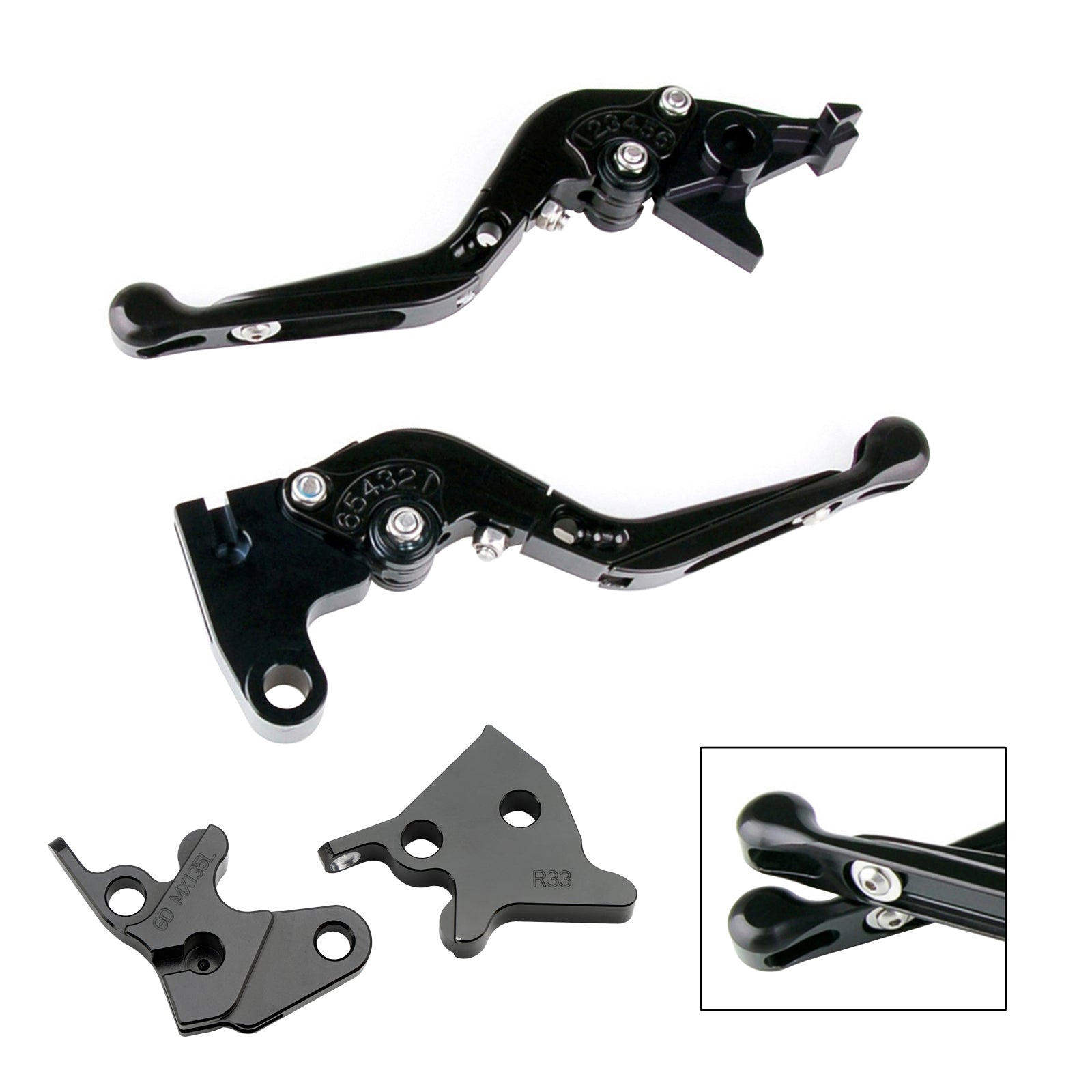 2005-2014 YAMAHA YBR125 Adjustable Clutch Brake Lever