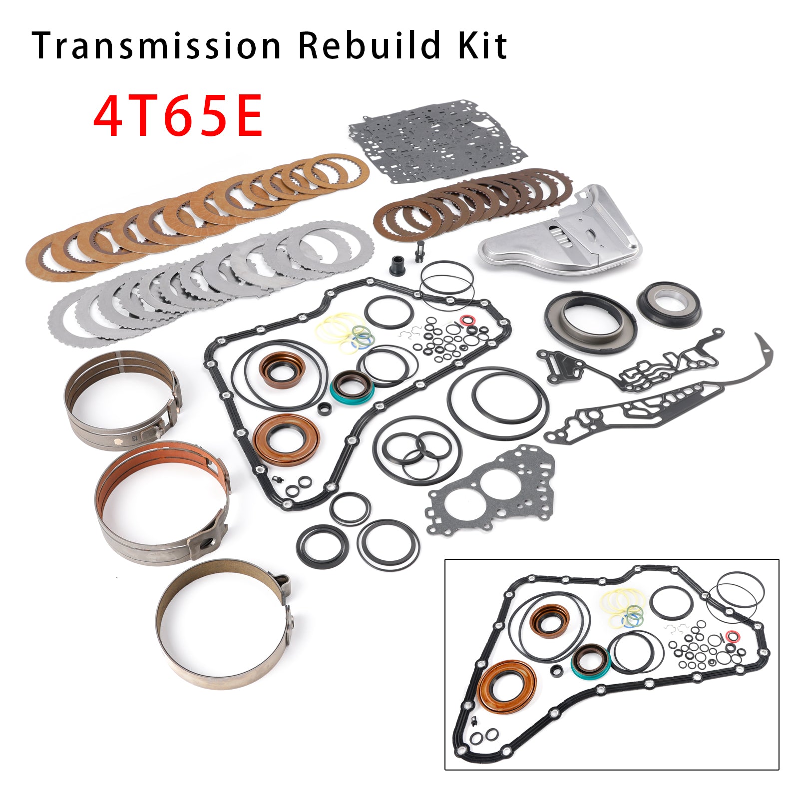 4T65E Transmission Master Rebuild Kit W/ Filter Bands Complete For Chevrolet