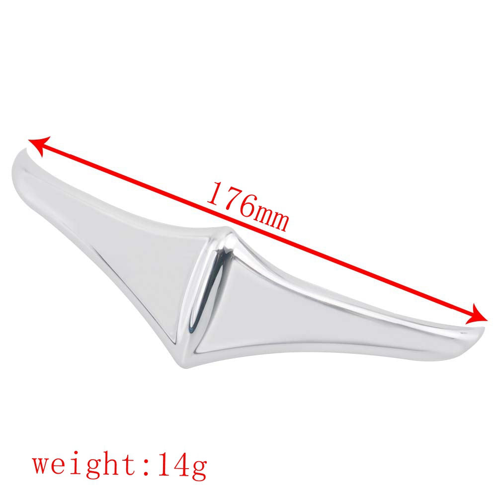 Touring FLHX FLTR Generic Rear Front Fender Leading Edge Tip Trim Accent Chrome For