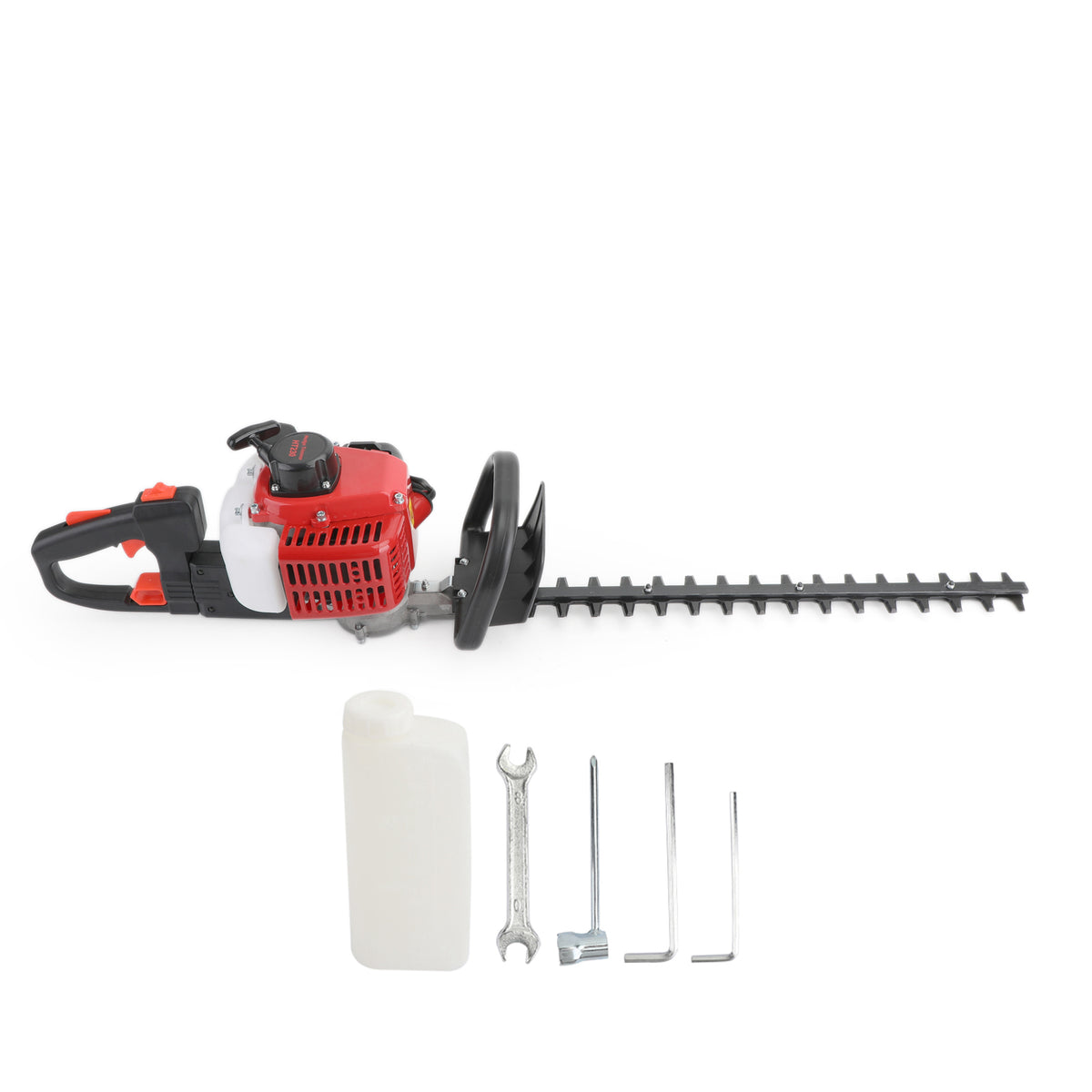 24" Double Sided Blade 26cc Gas Hedge Trimmer Recoil Gasoline Trim Blade