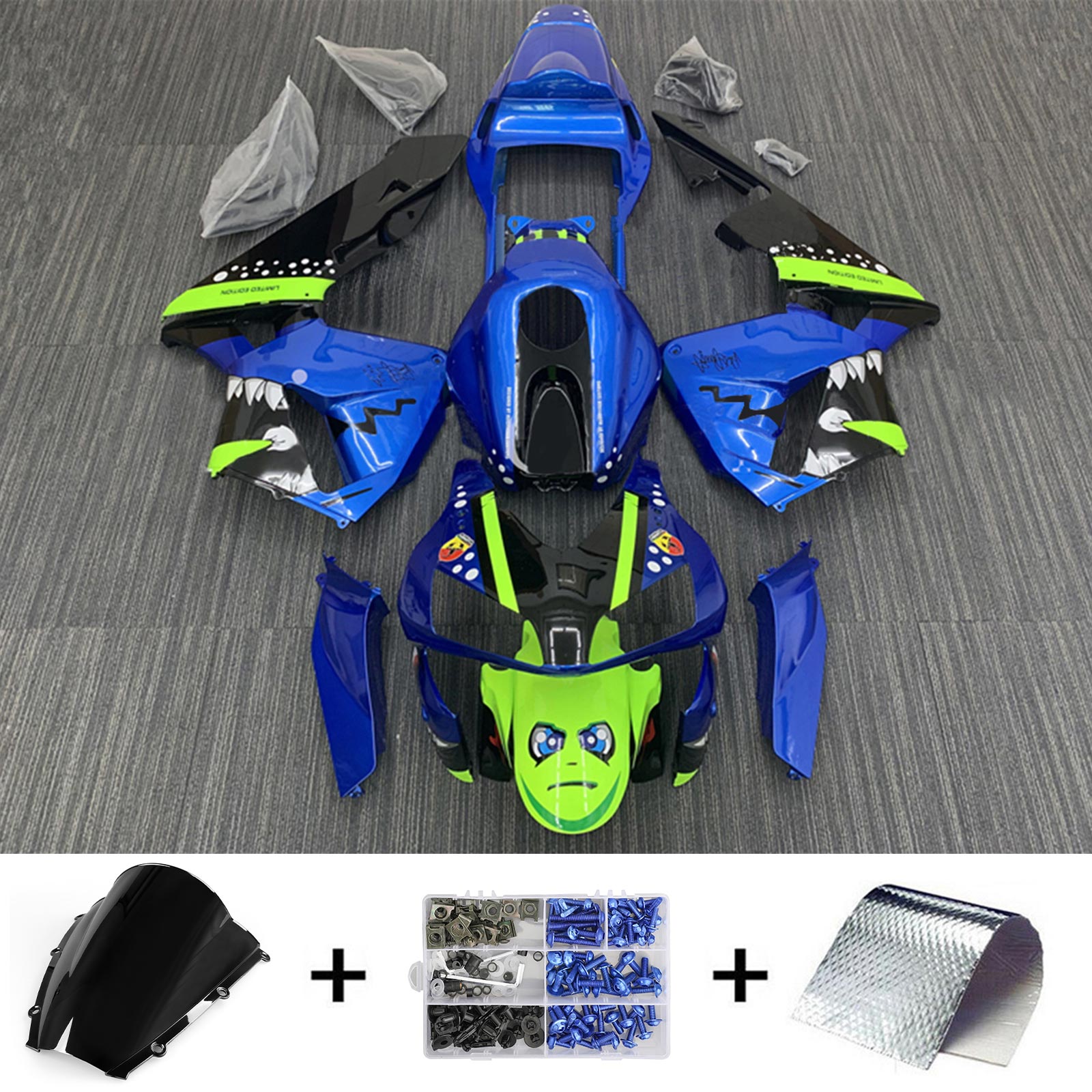 2003-2004 Honda CBR600RR F5 Fairing Kit Bodywork Plastic ABS