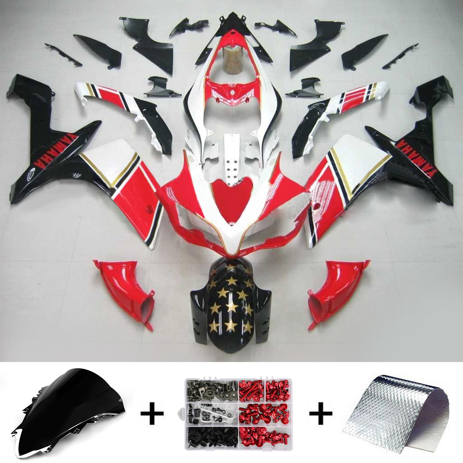 2007-2008 Yamaha YZF 1000 R1 Fairing Kit Generic