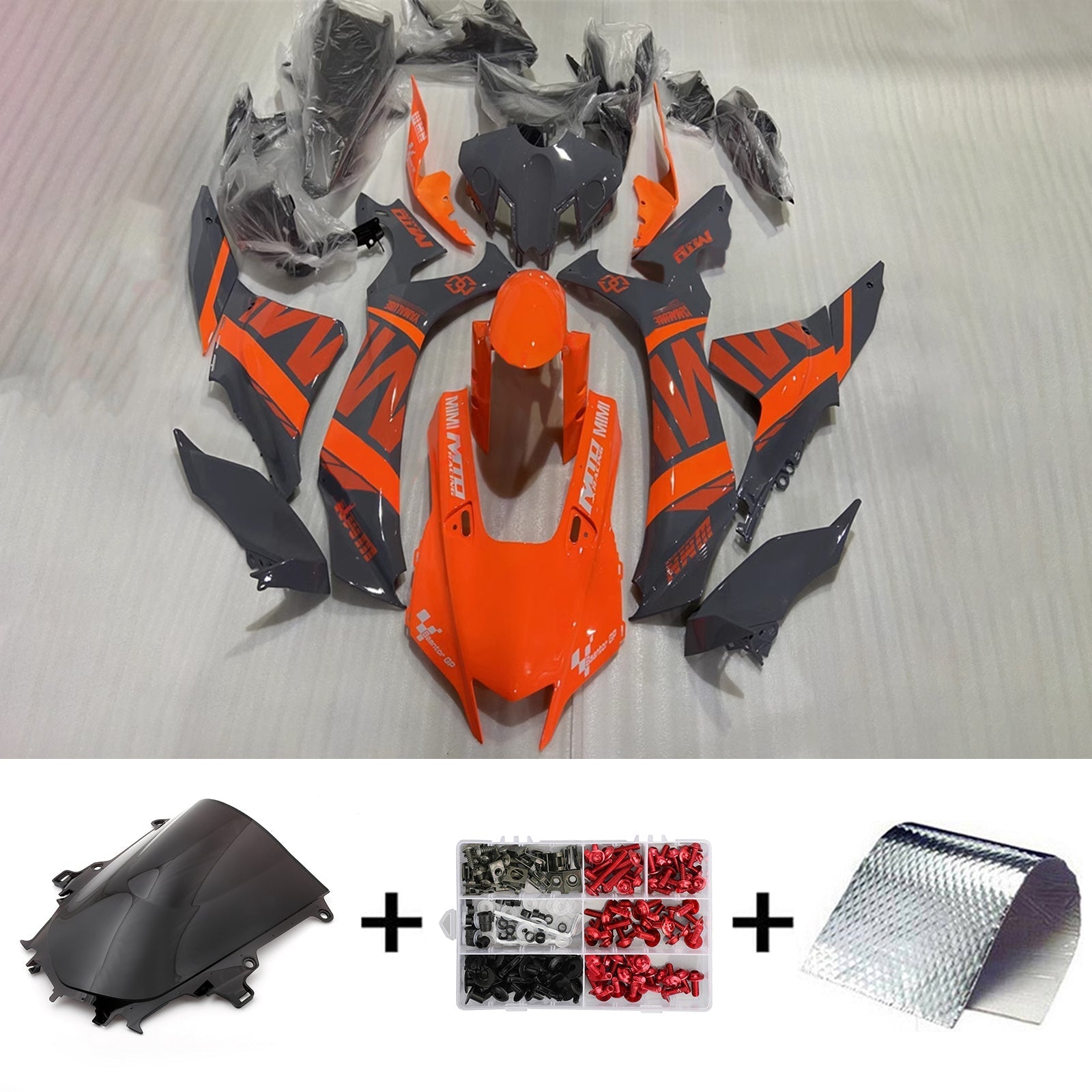 2020-2025 Yamaha YZF R1 Injection Fairing Kit Bodywork Plastic ABS #101