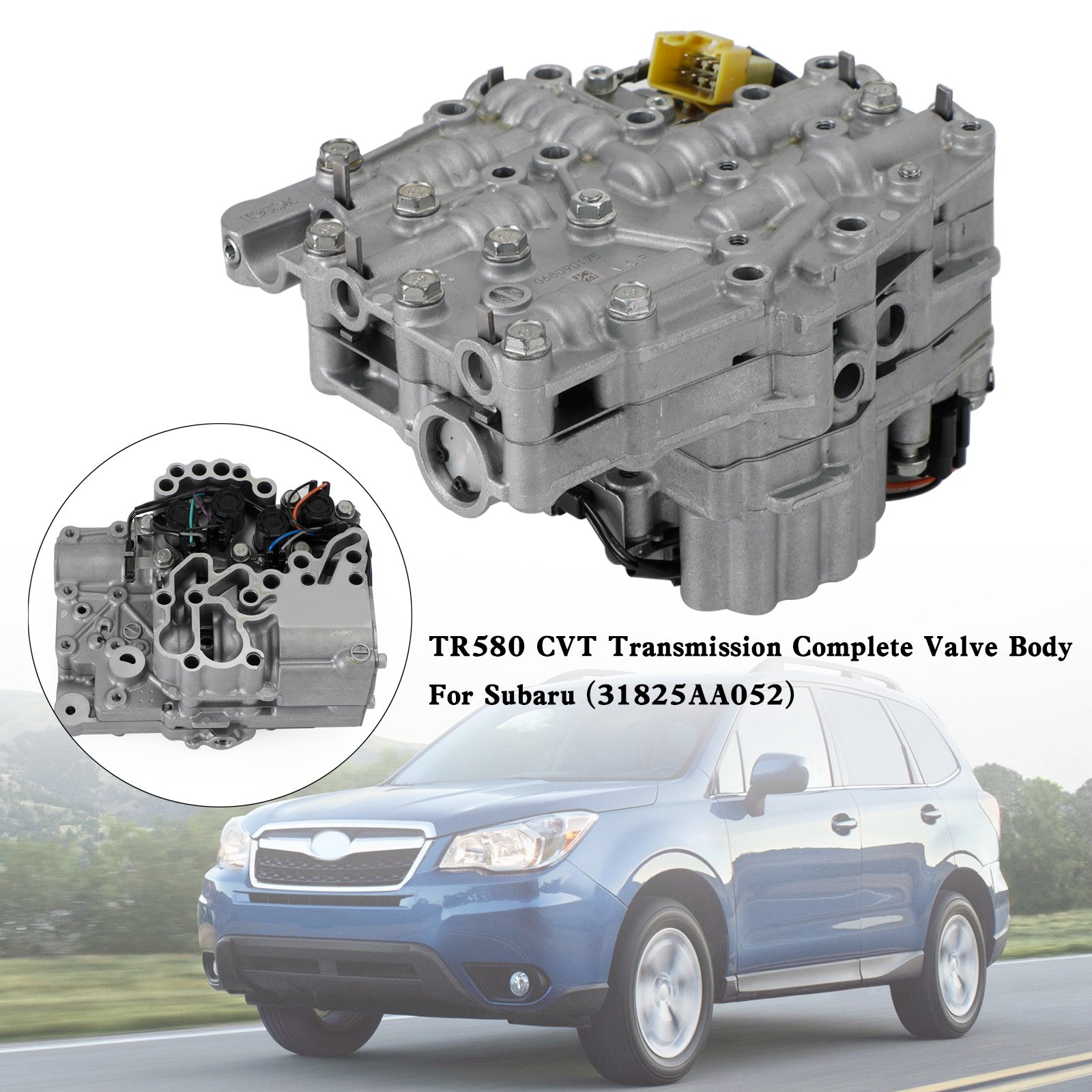 2014-2016 LEVORG 1.6L TR580 CVT Transmission Complete Valve Body For Subaru (31825AA052)