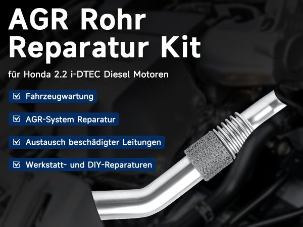 EGR Pipe Repair Kit for Honda Accord CR-V Civic 2.2 i-DTEC Diesel 18725-RL0-G02