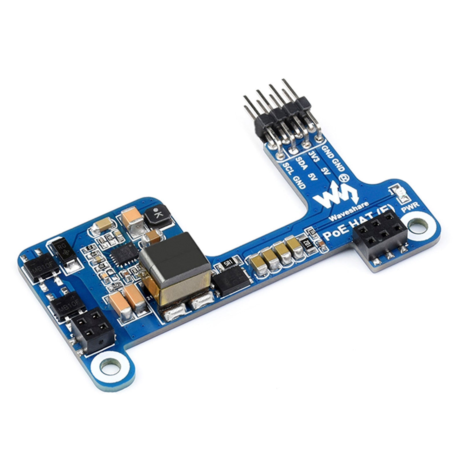 Raspberry Pi 4B/3B+ Ethernet Power Supply Expansion Board Poe Power Supply