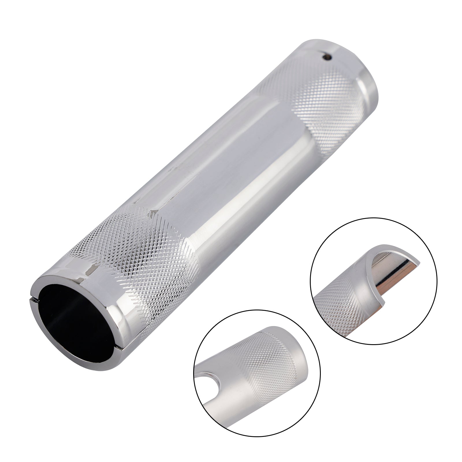 1-1.25" Diameter Rising Handlebar Adapter Chrome For Dyna Road Glide Road Kingw