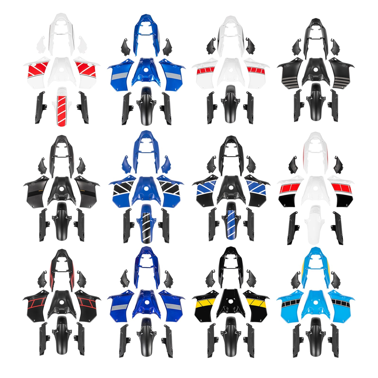 2019-2024 Yamaha Tenere 700 Injection ABS Bodywork Fairing Kit